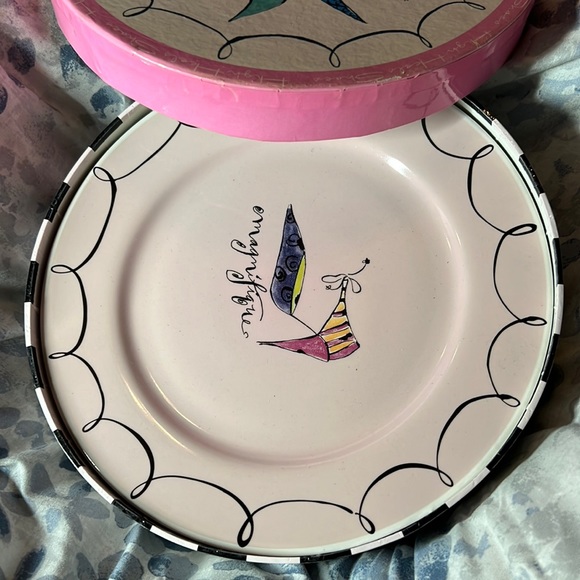 High Heels Shoes set of 4 stylish plates